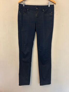 Ann Taylor Modern fit Dark Blue Skinny Jeans Size 8 EUC